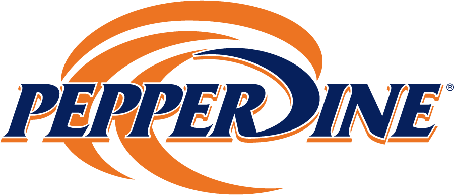 Pepperdine Waves 2012-Pres Secondary Logo diy DTF decal sticker